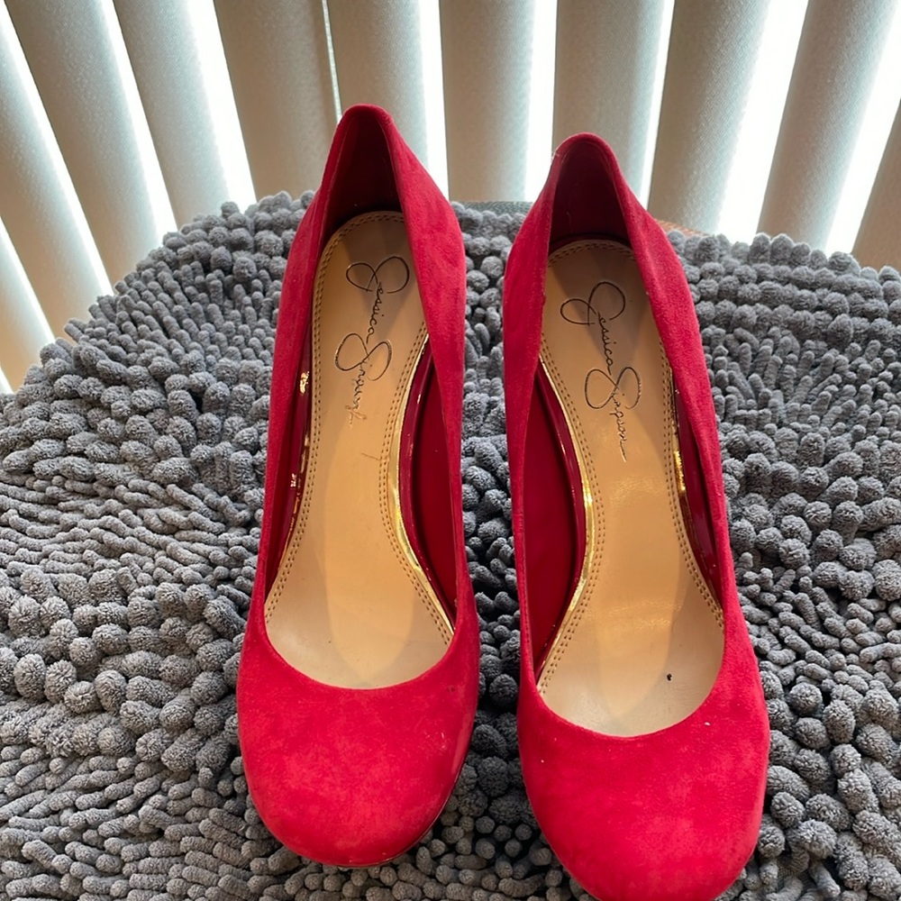Red high heels